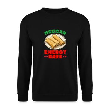 Tamale Mexikanisches Essen Tamale Liebhaber - Unisex Pullover - Schwarz - Vorne - Alina (178cm) & Michal (187cm)