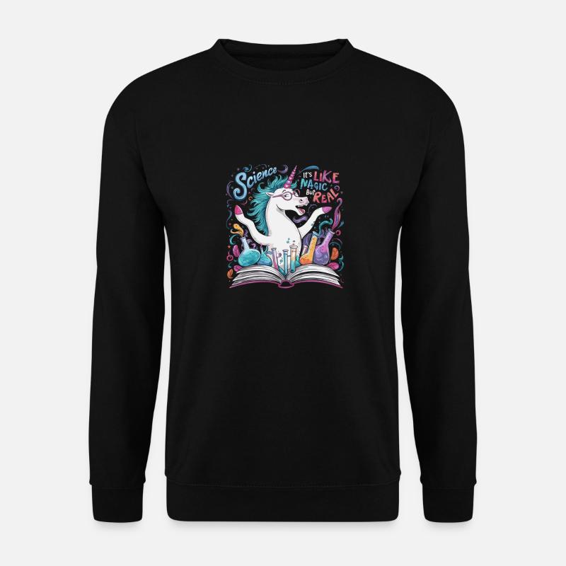 It's Like Magic But Real - Unisex Pullover - Schwarz
