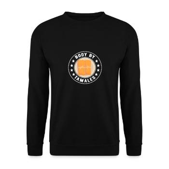 Tamale Cuisine mexicaine Tamale Lover - Sweat-shirt Unisexe - noir - Devant - Alina (178cm) & Michal (187cm)