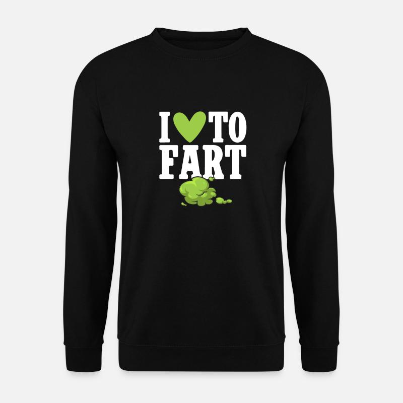 pet pète pète pète - Sweat-shirt Unisexe - noir