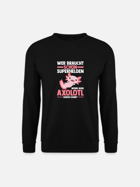 Axolotl - Unisex Sweatshirt - black