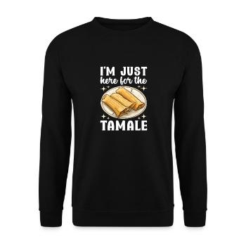 Tamale Cuisine mexicaine Tamale Lover - Sweat-shirt Unisexe - noir - Devant - Alina (178cm) & Michal (187cm)