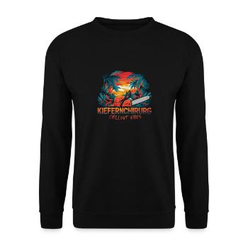 ORAL SURGEON - Humorous Chillout Vibes - Unisex Sweatshirt - black - Front - Alina (178cm) & Michal (187cm)
