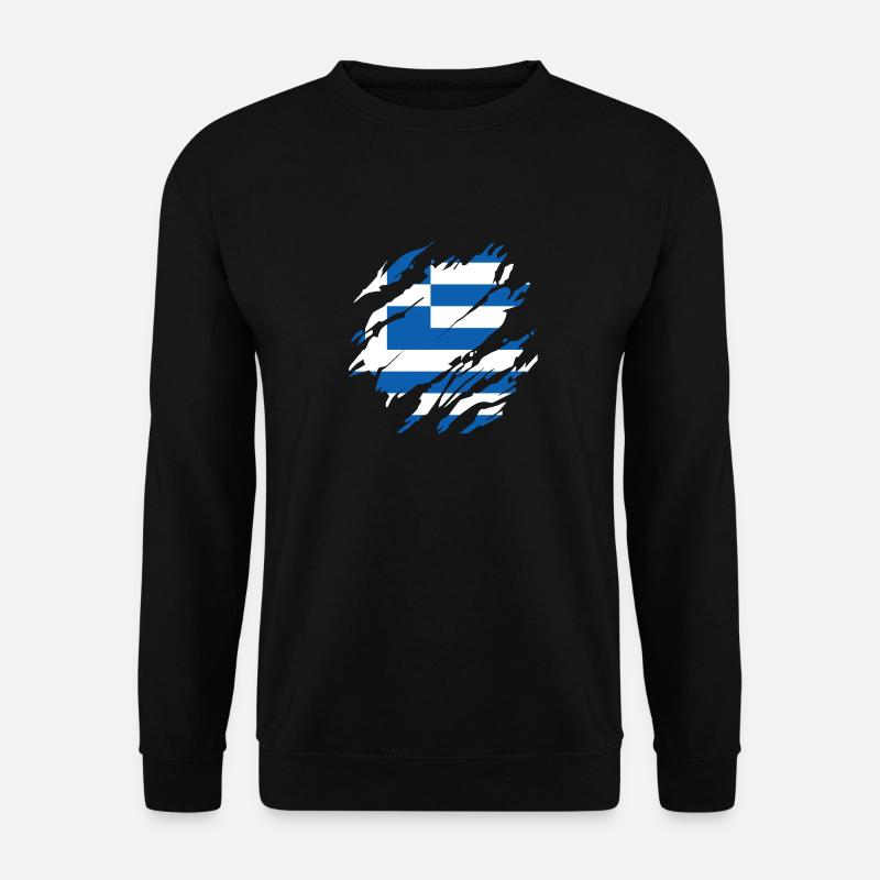 Grecs Grèce - Sweat-shirt Unisexe - noir