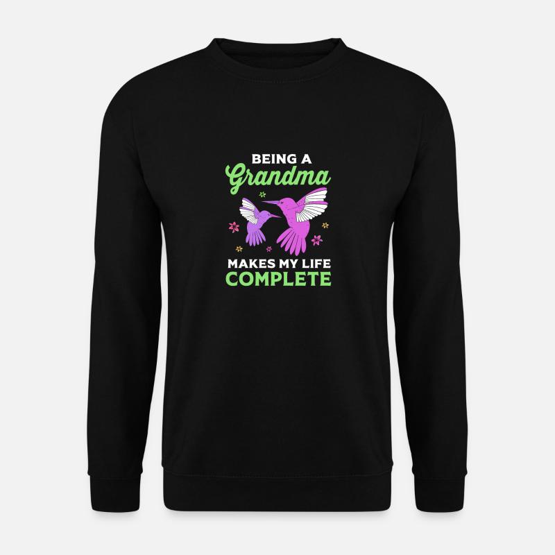 Kolibri - Unisex Pullover - Schwarz