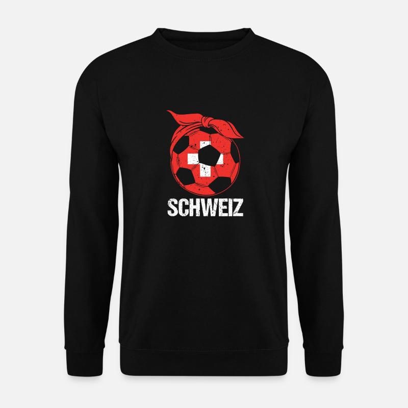 Schweizer Mama Mutter Schweiz - Unisex Pullover - Schwarz