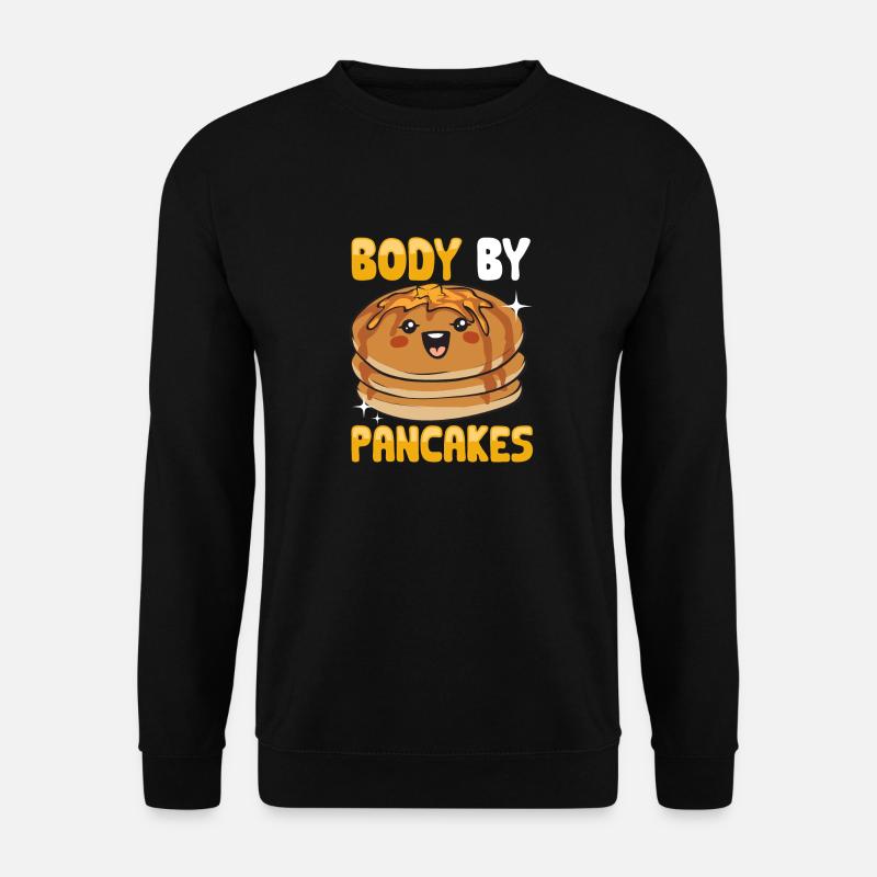 Pancake Breakfast Pancakes - Unisex Sweatshirt - black