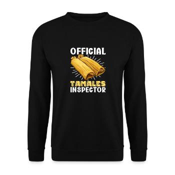 Tamale Cuisine mexicaine Tamale Lover - Sweat-shirt Unisexe - noir - Devant - Alina (178cm) & Michal (187cm)