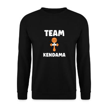 Kendama - Unisex Pullover - Schwarz - Vorne - Alina (178cm) & Michal (187cm)
