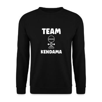 Kendama - Unisex Pullover - Schwarz - Vorne - Alina (178cm) & Michal (187cm)