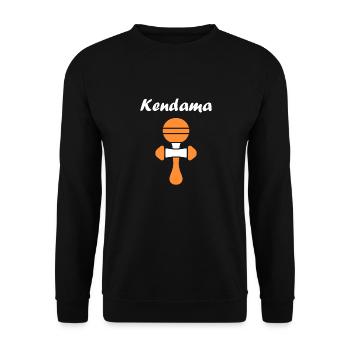 Kendama - Unisex Pullover - Schwarz - Vorne - Alina (178cm) & Michal (187cm)