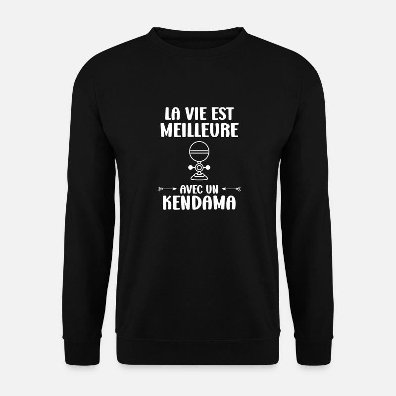 kendama - Sweat-shirt Unisexe - noir