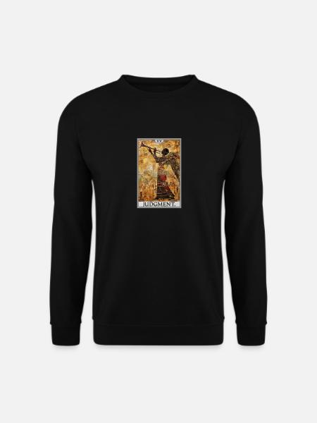 Tarotkarten Tarotkarte 20 Judgment Gericht - Unisex Pullover - Schwarz