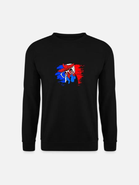 France - Unisex Sweatshirt - black