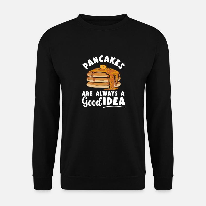 Pancake Breakfast Pancakes - Unisex Sweatshirt - black