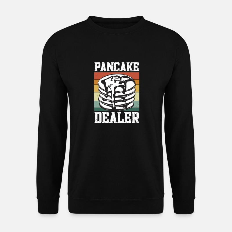 Pancake Breakfast Pancakes - Unisex Sweatshirt - black