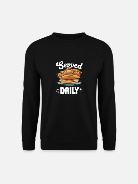 Pancake Breakfast Pancakes - Unisex Sweatshirt - black