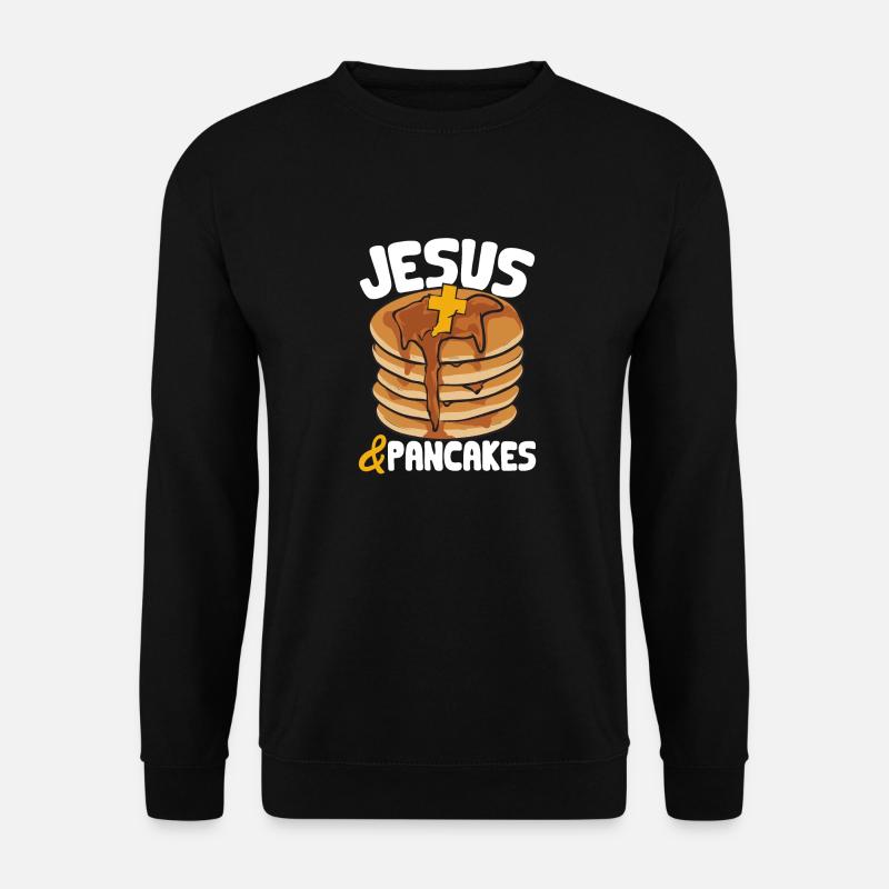 Pancake Breakfast Pancakes - Unisex Sweatshirt - black
