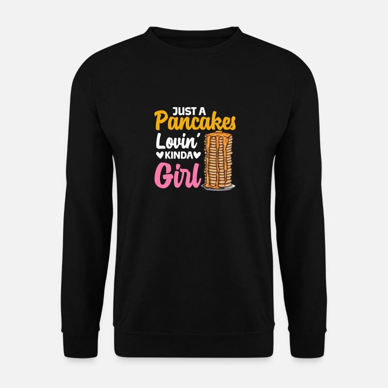 Pancake Breakfast Pancakes - Unisex Sweatshirt - black