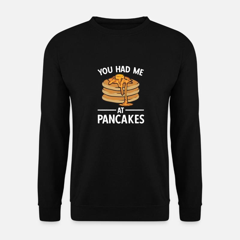 Pancake Breakfast Pancakes - Unisex Sweatshirt - black
