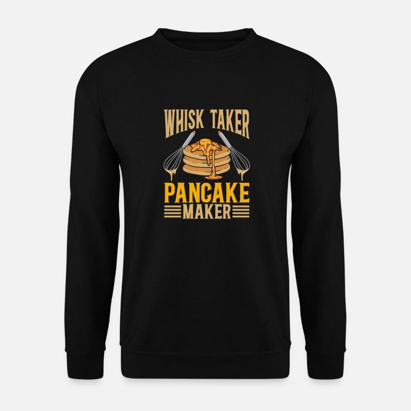 Pancake Breakfast Pancakes - Unisex Sweatshirt - black