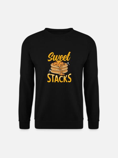 Pancake Breakfast Pancakes - Unisex Sweatshirt - black