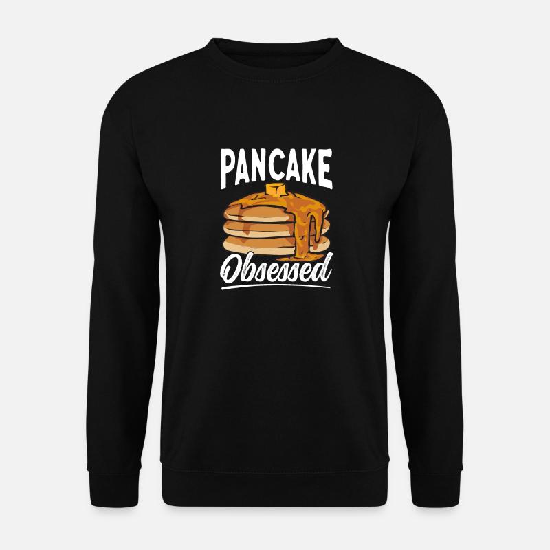 Pancake Breakfast Pancakes - Unisex Sweatshirt - black