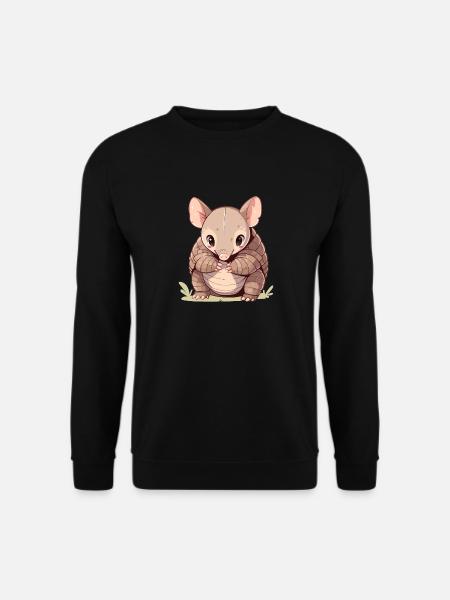 Armadillo Gürteltiere Gürteltier - Unisex Pullover - Schwarz