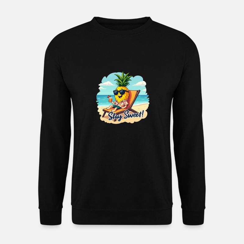 PINEAPPLE - Unisex Sweatshirt - black