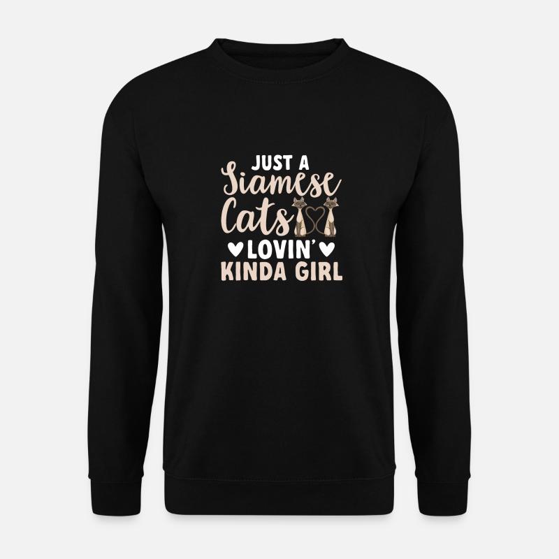 Siamese Cat Siamese Cat - Unisex Sweatshirt - black