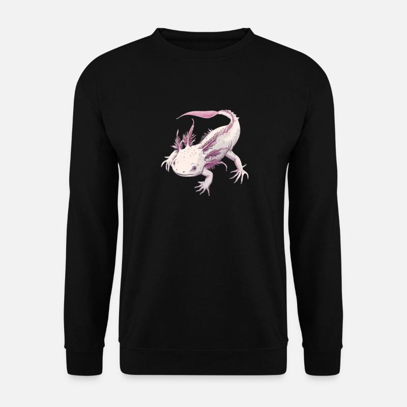 Axolotl - Unisex Pullover - Schwarz
