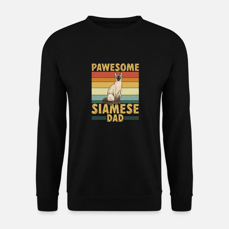 Siamese Cat Siamese Cat - Unisex Sweatshirt - black