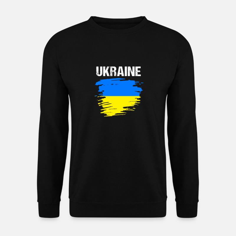 Ukraine - Unisex Pullover - Schwarz