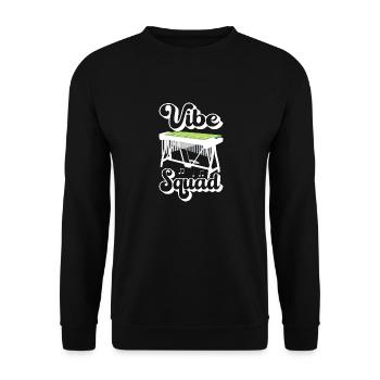 Vibraphon, vibraphoniste - Sweat-shirt Unisexe - noir - Devant - Alina (178cm) & Michal (187cm)