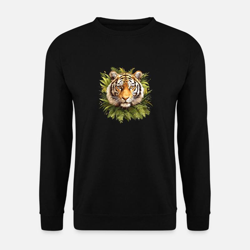 Tiger - Unisex Pullover - Schwarz
