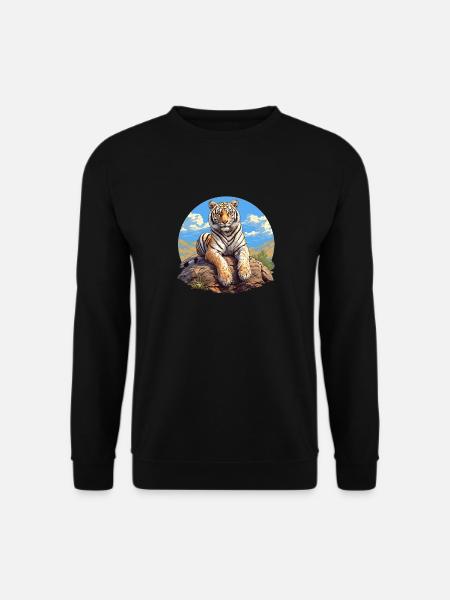 Tiger - Unisex Sweatshirt - black