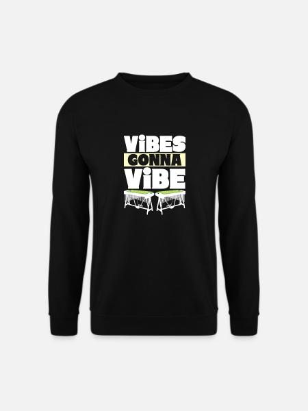 Vibraphon, vibraphonist - Unisex Sweatshirt - black