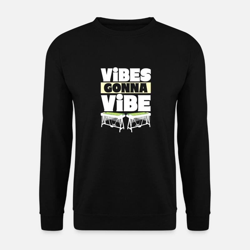 Vibraphon, vibraphonist - Unisex Sweatshirt - black