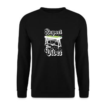 Vibraphon, vibraphoniste - Sweat-shirt Unisexe - noir - Devant - Alina (178cm) & Michal (187cm)