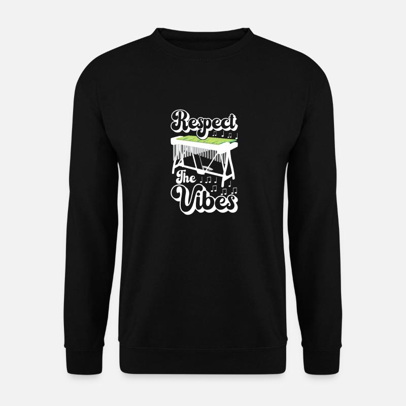 Vibraphon, vibraphonist - Unisex Sweatshirt - black
