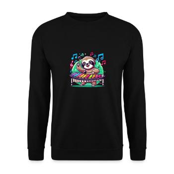 Vibraphon, vibraphoniste - Sweat-shirt Unisexe - noir - Devant - Alina (178cm) & Michal (187cm)