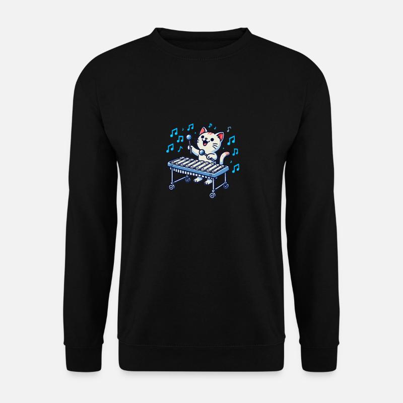 Vibraphon, vibraphonist - Unisex Sweatshirt - black