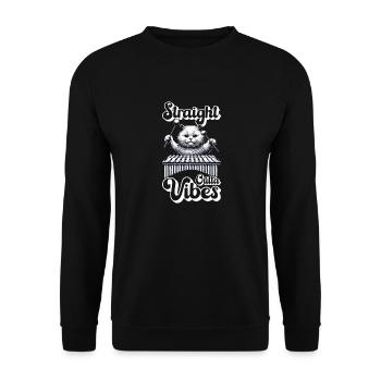 Vibraphon, vibraphoniste - Sweat-shirt Unisexe - noir - Devant - Alina (178cm) & Michal (187cm)