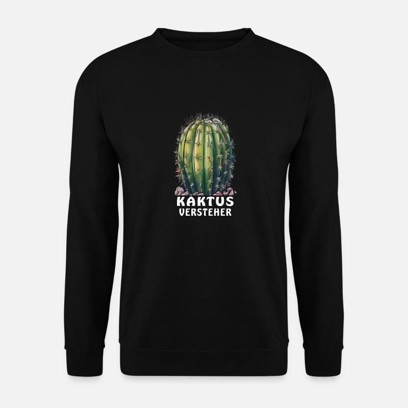 CACTUS UNDERSTANDER - Unisex Sweatshirt - black