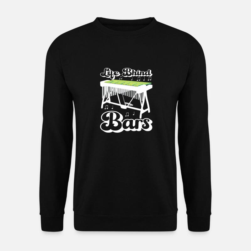 Vibraphon, vibraphonist - Unisex Sweatshirt - black
