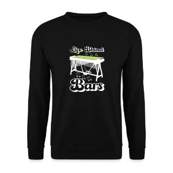 Vibraphon, vibraphoniste - Sweat-shirt Unisexe - noir - Devant - Alina (178cm) & Michal (187cm)