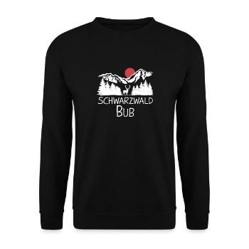 Black Forest Black Forest Baden-Württemberg - Unisex Sweatshirt - black - Front - Alina (178cm) & Michal (187cm)