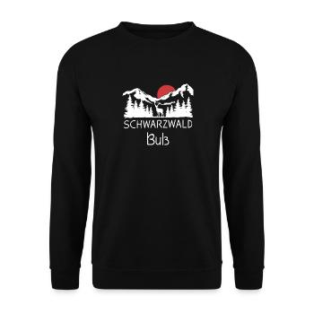 Black Forest Black Forest Baden-Württemberg - Unisex Sweatshirt - black - Front - Alina (178cm) & Michal (187cm)