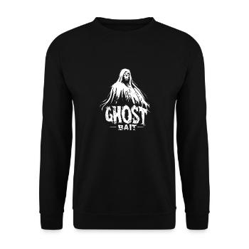 Ghost Bait Phantom Ghost Bait | Paranormal Motif - Unisex Sweatshirt - black - Front - Alina (178cm) & Michal (187cm)