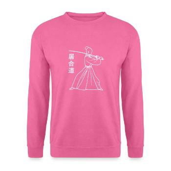 iaido - Unisex Pullover - Pink - Vorne